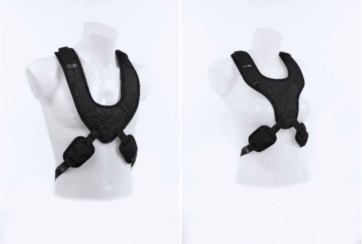Posigo FLO2 anterior harnesses (‘male’ and ‘female’ versions)